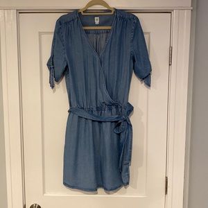 GAP chambray denim dress